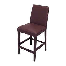 Avila 24 inch Parson Bar Stool - Brown by Bar Stools
