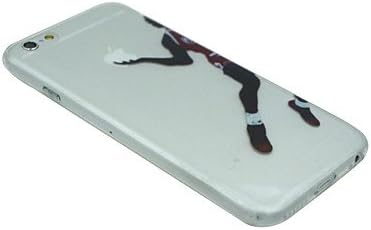 ZL Michael Jordan Slam Dunk Pattern Ultrathin TPU Back Cover Case for iPhone 6
