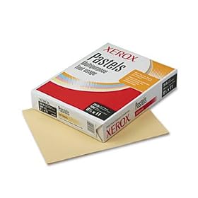 Xerox 3R11054 - Multipurpose Pastel Colored Paper, 20-lb, Letter, Buff, 500 Sheets/Ream-XER3R11054