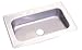 Revere Puritan 33-by-22-by-7 Inch Single Bowl Drop-In Stainless Steel Kitchen Sink