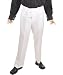 Nautica "Linen Classic" Flat Front Dress Pants (Sizes 8 - 20) - white, 18