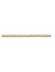 14K Gold 2.4mm Diamond Tennis Bracelet Mounting