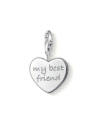 Thomas Sabo MY BEST FRIEND Charm, Sterling Silver