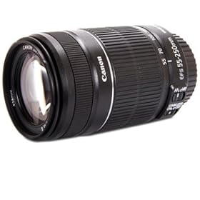 Canon EF-S 55-250mm F/4-5.6 IS Lens Bundle