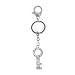 Stainless Steel Key Charm Ring Pocket Clip Keychain Key Chain Accessories