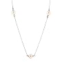 Karat Platinum Freshwater Cultured Pearl "Tin Cup" Necklace