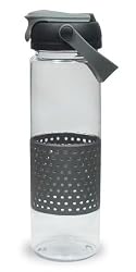 Liquid Logic Sport BPA Free Water Bottle with Handle and Perforated Sleeve (24-Ounce)