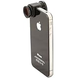 Olloclip iPhone 4S / 4 Objektiv (schwarz), 3-in-1 Objektiv f�r das Apple� iPhone 4S & iPhone 4 mit Fischaugen-, Weitwinkel- und Makrolinsevon "Olloclip"