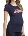 Motherhood Maternity: Cleveland Indians Short Sleeve Scoop Neck MLB Maternity T Shirt