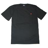 Polo Ralph Lauren Men Pony Logo T-Shirt (XX-Large, Black)