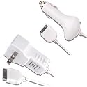 Apple iPod Touch 2G iPhone 3G iPod Nano4G Power Pack (Car Charger & Travel Charger)