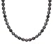 Sterling Silver 9-10mm Cultured Freshwater Peacock Pearl Necklace 36
