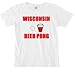 Wisconsin Beer Pong Women's Cut T-Shirt