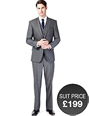 Big & Tall Autograph Pure Wool 2 Button Jacket