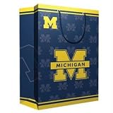 Michigan Wolverines NCAA Medium Gift Bag (9.75 Tall)