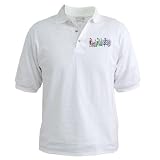 Chair Massage Girl Golf Shirt by CafePress