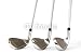 Wallmonkeys Peel and Stick Wall Decals - Pitching Wedge, 8 and 9 Iron Golf Clubs - Removable Graphic
