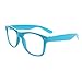 FancyG Classic Retro Fashion Style Clear Lenses Glasses Frame Eyewear - Sky Blue