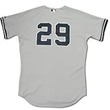 (マジェスティック)Majestic MLB ヤンキース #29 井川慶 Authentic Player ユニフォーム (ロード) - 44(L)