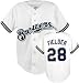 Prince Fielder Brewers White MLB Replica Jersey - Size 52 - XL