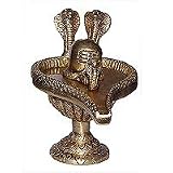 God Shiva Brass Statue Scultpure in Meditation Posture