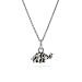 Eve's Addiction Kid's Sterling Silver Elephant Charm Pendant