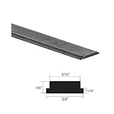 Flexible Magnetic Strip Insert for Framed Swing Shower Doors - 84 long