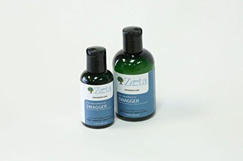 Zeeta Body Swagger Shave/Beard Oil - With Real Oils And Herbs 2Oz.