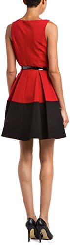 ABS by Allen Schwartz Women's Sleeveless Party Dress 6 Red