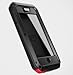 double-bb Luxury Aluminum Metal Extreme Shockproof Dirt/Dust Proof Special-design Gorilla Glass Cover Case for Apple IPhone 5c - Black