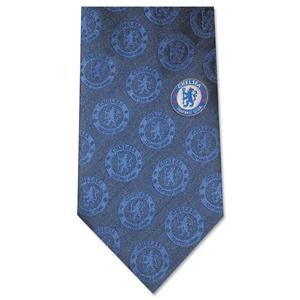 Buy Chelsea Crests Silk Tie by 365 Inc