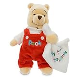 IMAGE OF Disney ''My First Christmas'' Winnie the Pooh Plush Mini Bean Bag Toy -- 9''