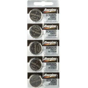 CR2025 Energizer Lithium Batteries (1 pack of 5)