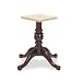 HON 94011N - 94000 Series Queen Anne Base, Laminate, 33-1/2w x 33-1/2d x 28-1/2h, Mahogany