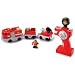 GeoTrax Rail & Road System Remote Control Set: Smokey & Jos