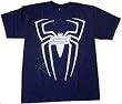 SPIDER-MAN 3 - Weblem-M - Navy Youth T-shirt