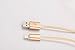 Lightning USB Charging Cable 6ft Extra Long Cord for Iphone 6s 6s+ 6plus 6, 5s 5c 5,ipad Air Mini Min2, Ipad 4,ipod 5,ipod 7, Ios9. With Aluminum Connector, Nylon Braided [1 Year Warranty] (Golden)