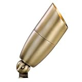 Troy Landscape R-F419B-EXTPDV Brass AngleCut Flood Pathway Light