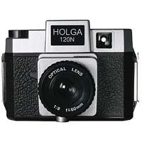 Lomography Holga Holgawood Series 120N Medium Format Fixed Focus Camera with Lens - Twi-Lite Zone