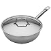 Chef's Pan Stainless Stay-Cool 3 Quart w/ Cover by MIU France