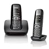 Gigaset  - C590 Duo - T�l�phone sansfil DECT sans r�pondeur - Noir