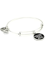 Alex and Ani "Words Are Powerful" Expandable Wire Bangle Bracelet