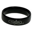 Acrylic Ring Celtic Design Width: 5mm