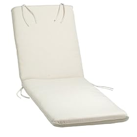 Oxford Garden Siena Chaise Lounge Cushion, Canvas