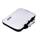 Samsung N120 10.1-Inch Netbook CaseCrown Premium Double Memory Foam Laptop Case and TSA Approved Combination Lock (Nylon White)