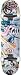 Santa Cruz Knox Snuff Fink Williams Art Complete Skateboard - 8.5 Lmt W/ Essential Tr...
