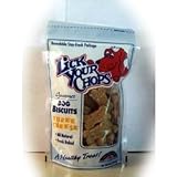 Lick Your Chops Gourmet Dog Biscuits ''Three Cheese'' (Two 10-oz bags)