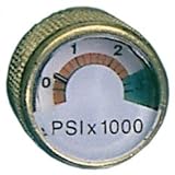 Submersible Systems Mini Pressure Gauge For Spare Air