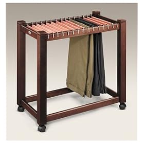 Wooden Pant Trolley/Trouser Rack