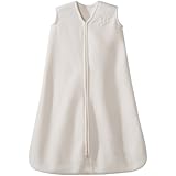 HALO SleepSack Micro-Fleece Wearable Blanket, Cream, Medium